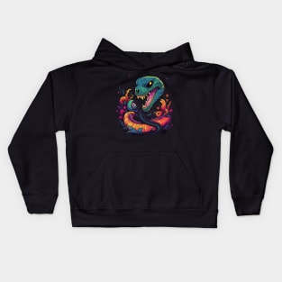 Eel Halloween Kids Hoodie